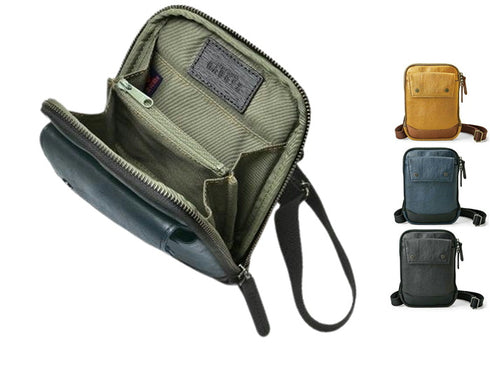 【豊岡鞄 BAGGEX 131106 キャメル】曉 アカツキ ウォレットショルダーバッグ